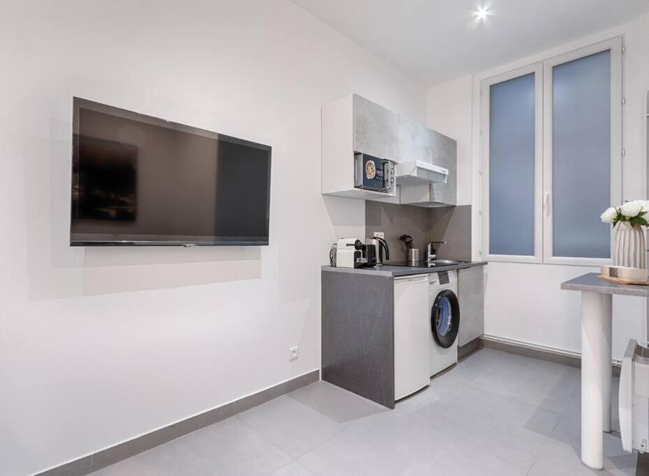 Batignolles Lemercier Cosy Apartment 4P-1Br Paris Exterior foto